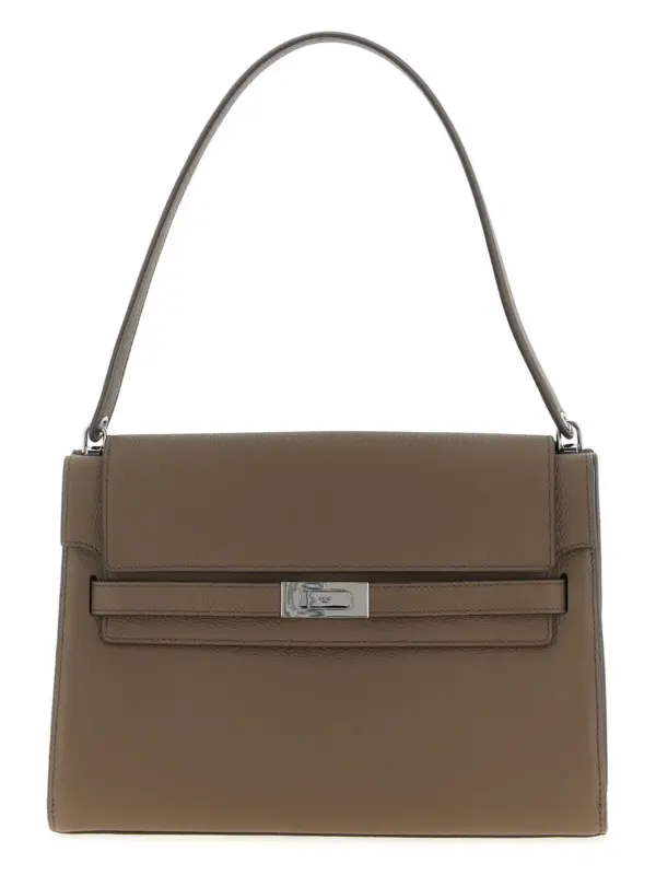 'Lee Radziwill' large shoulder bag TORY BURCH Brown