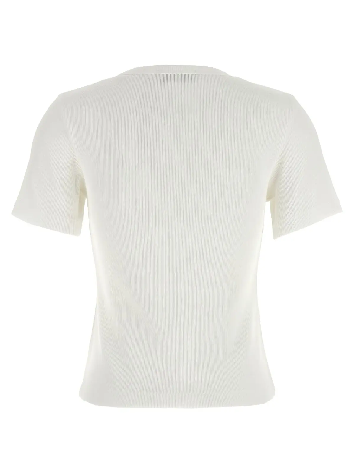 Футболка з логотипом Logo plaque Tory Burch Біла 2 Logo plaque t-shirt 170886047 TORY BURCH White