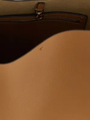 'Romy Hobo' shoulder bag 100% cow leather (Bos Taurus) TORY BURCH Brown