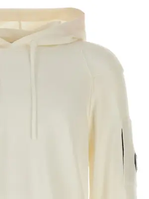 'Sea Island' hoodie Man C.P. COMPANY White