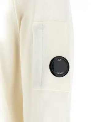 'Sea Island' hoodie 100% cotton C.P. COMPANY White