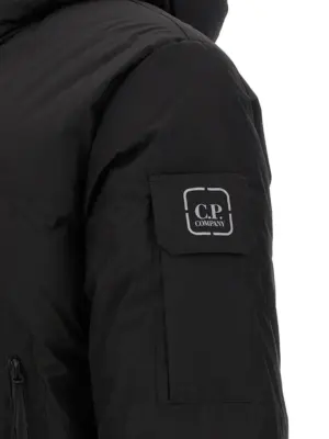 'The Metropolis Series' down jacket 100% polyamide C.P. COMPANY Black