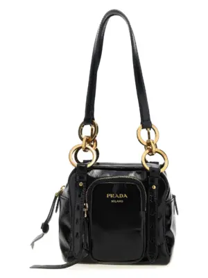 'Dangle' top case PRADA Black