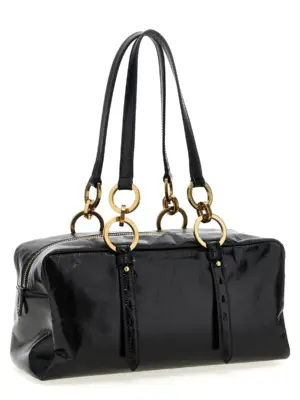 Trunk hand bag 1BB138VOOO2CYRF0002 PRADA Black