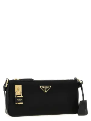 Re-Nylon small shoulder bag PRADA Black