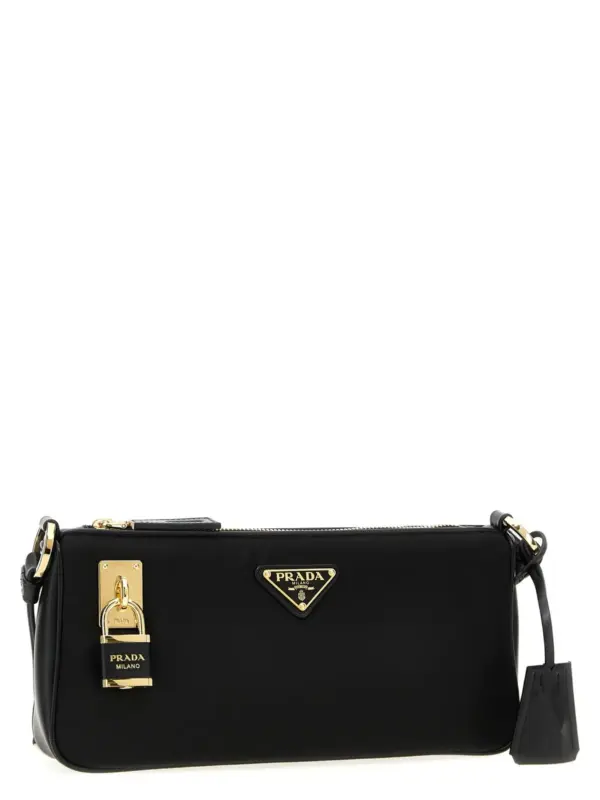Re-Nylon small shoulder bag PRADA Black