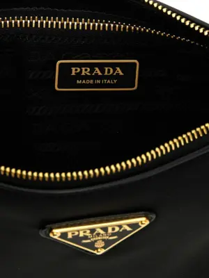 Re-Nylon small shoulder bag 100% polyamide PRADA Black