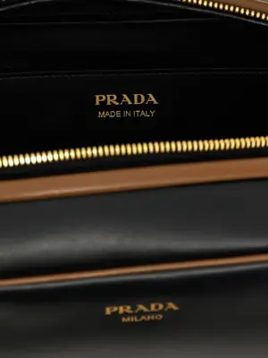 'Prada Swing' shoulder bag 100% calfskin leather (Bos Taurus) PRADA Black
