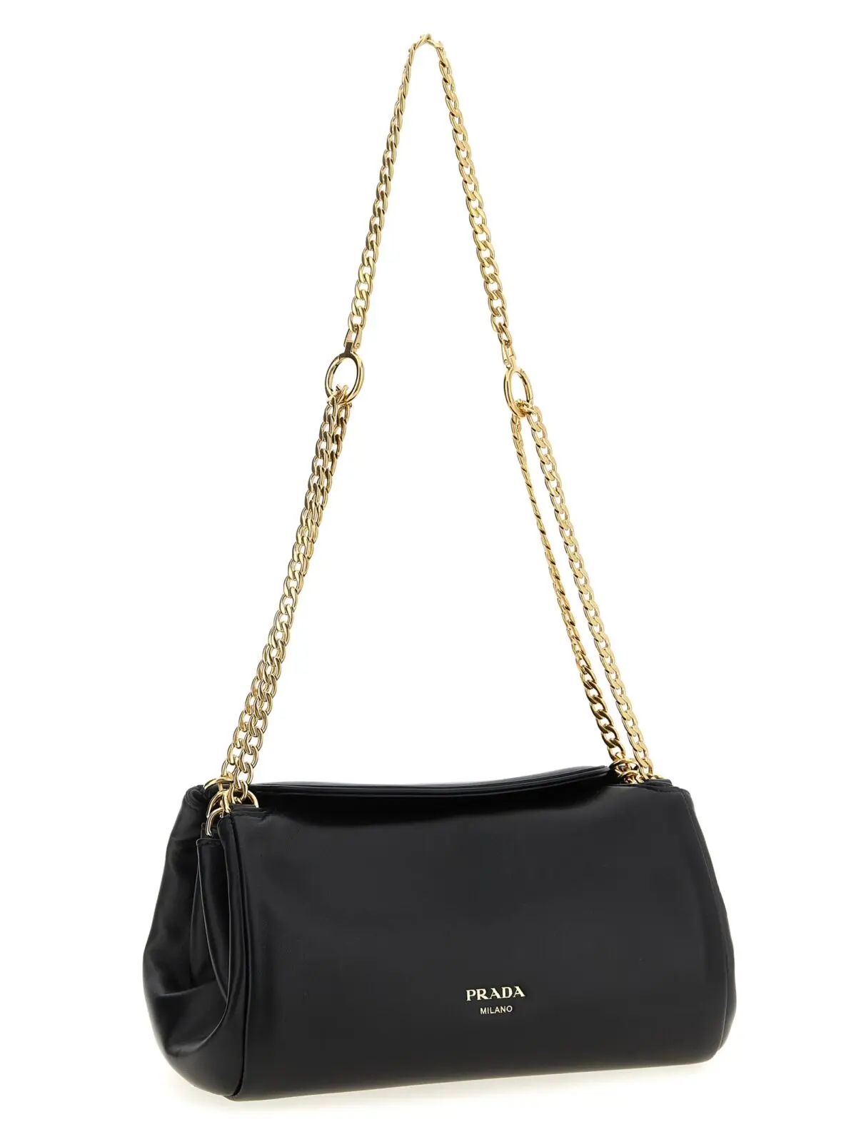 Сумка крос-боді Prada Nappa Чорна 3 Nappa shoulder bag Woman PRADA Black
