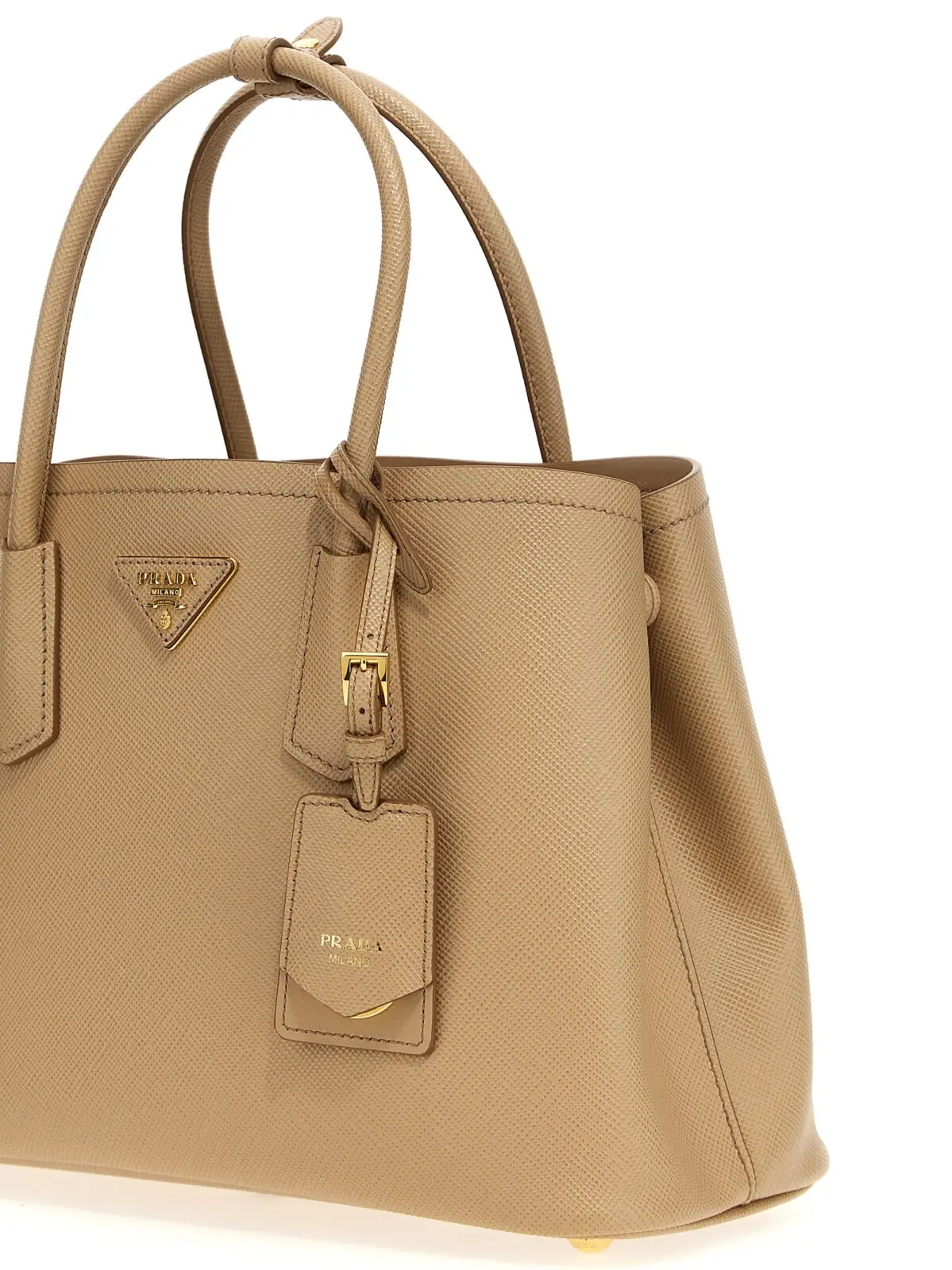Сумка Prada Saffiano Бежева 3 Saffiano handbag Woman PRADA Beige