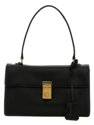'Prada Soft Sound' shoulder bag PRADA Black