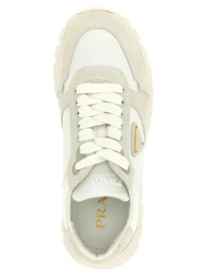 'Prax 2.0' sneakers 100% polyamide PRADA White