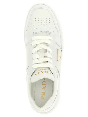 'Downtown Bold' sneakers 100% calfskin leather (Bos Taurus) PRADA White