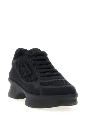 Mesh sneakers 1E937NF050YZUF0002 PRADA Black