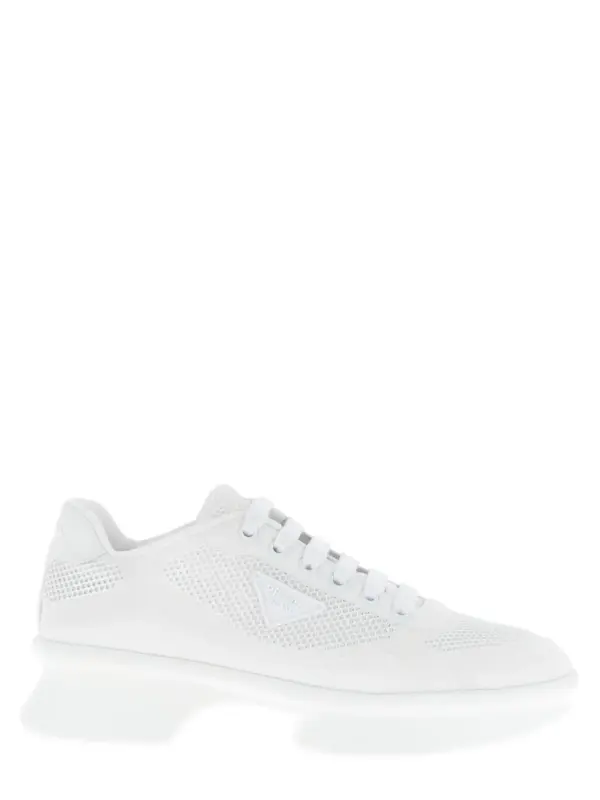 Mesh sneakers PRADA White