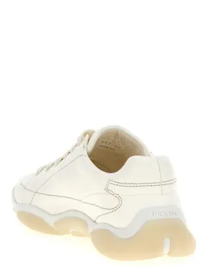 Nappa sneakers Woman PRADA White