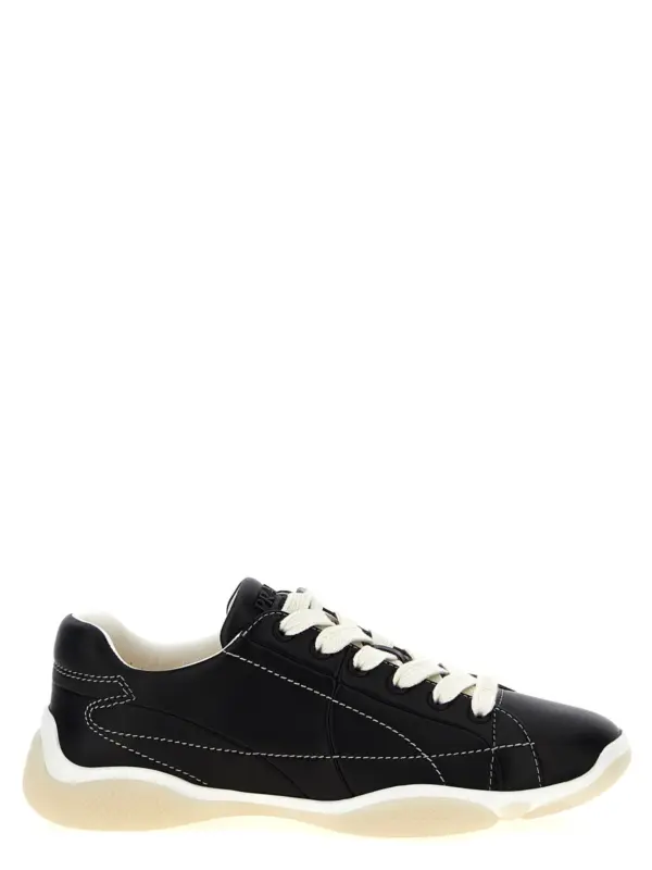 Nappa sneakers PRADA Black