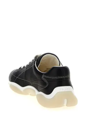 Nappa sneakers Woman PRADA Black