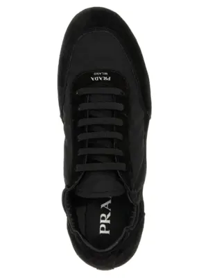 'Collapse' sneakers 67% polyamide 33% polyester PRADA Black