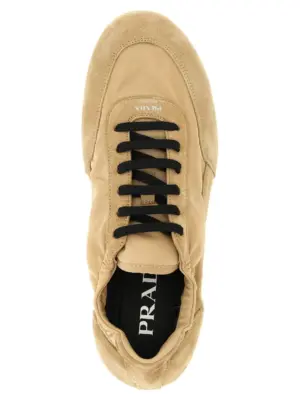 'Collapse' sneakers 67% polyamide 33% polyester PRADA Beige