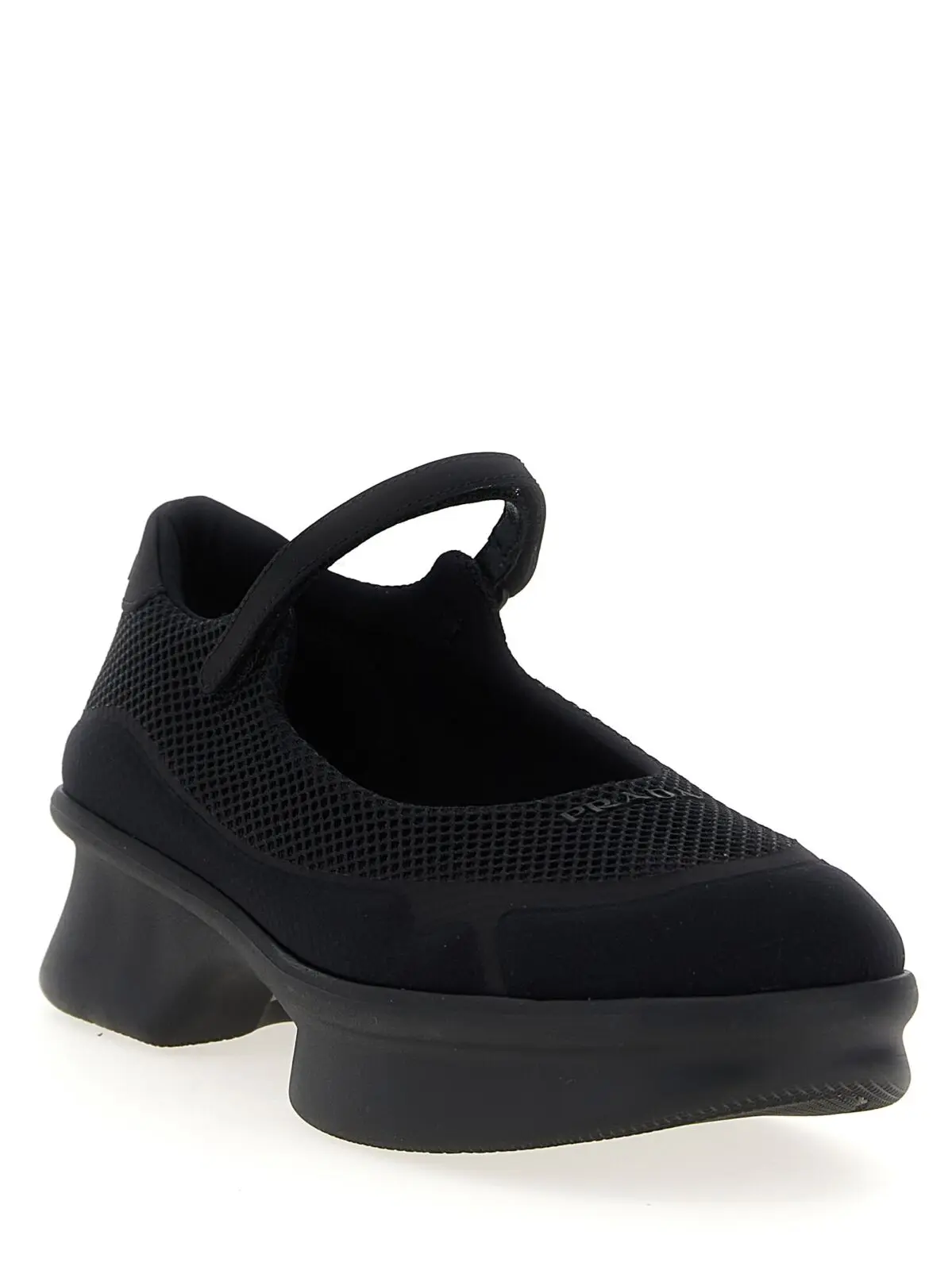 Балетки з сітки Prada Чорні 2 Mesh ballet flats 1F111OF050YZUF0002 PRADA Black