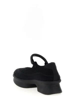 Mesh ballet flats Woman PRADA Black