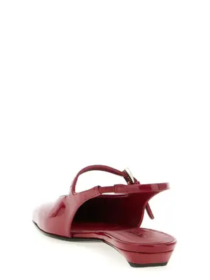 Patent leather slingback Woman PRADA Red