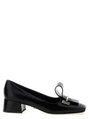 Leather pumps PRADA Black