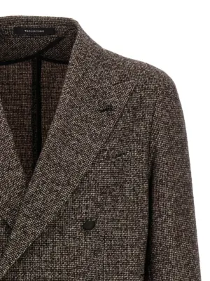 'Exclusive Garment' line blazer Man TAGLIATORE Brown