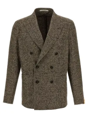 Wool blazer TAGLIATORE Brown