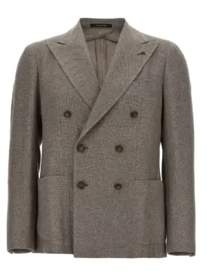 'Montecarlo' blazer TAGLIATORE Brown