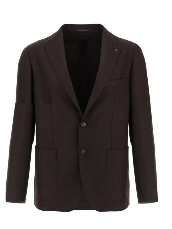 Micro squares blazer TAGLIATORE Bordeaux