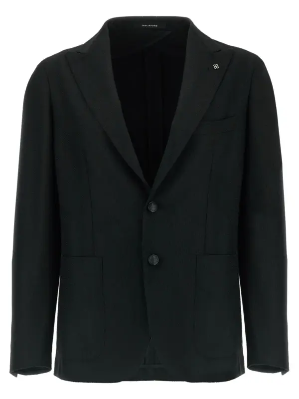 Micro squares blazer TAGLIATORE Black