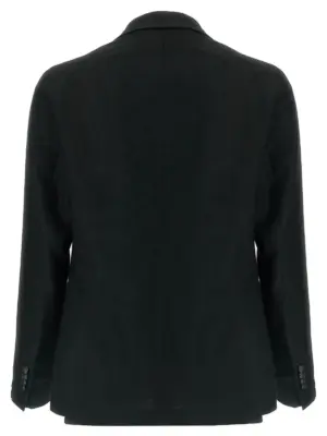 Micro squares blazer 1SMC26K120028N5048 TAGLIATORE Black