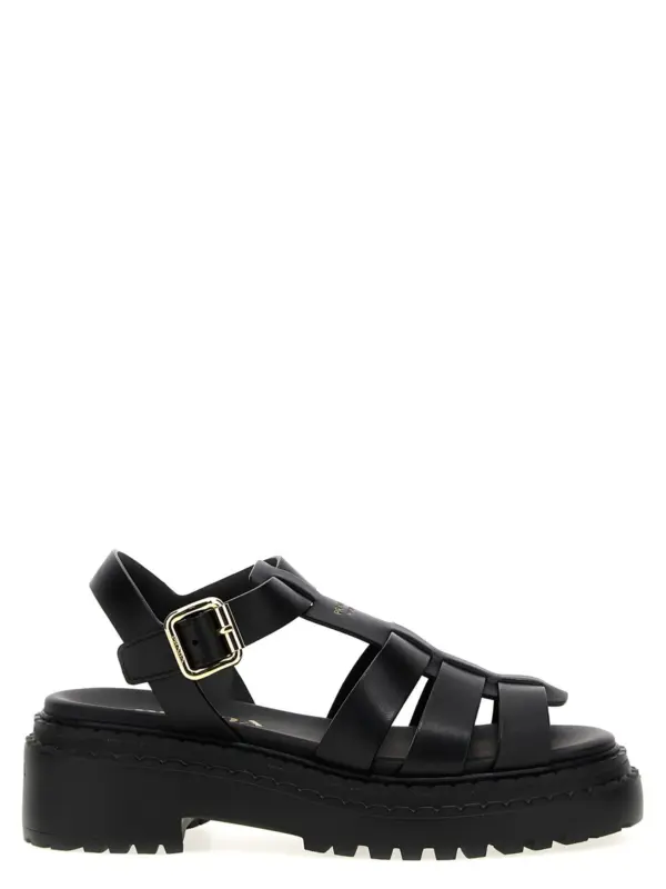'Monolith' sandals PRADA Black