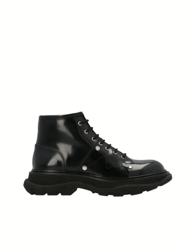 'Tread slick’ ankle boots ALEXANDER MCQUEEN Black