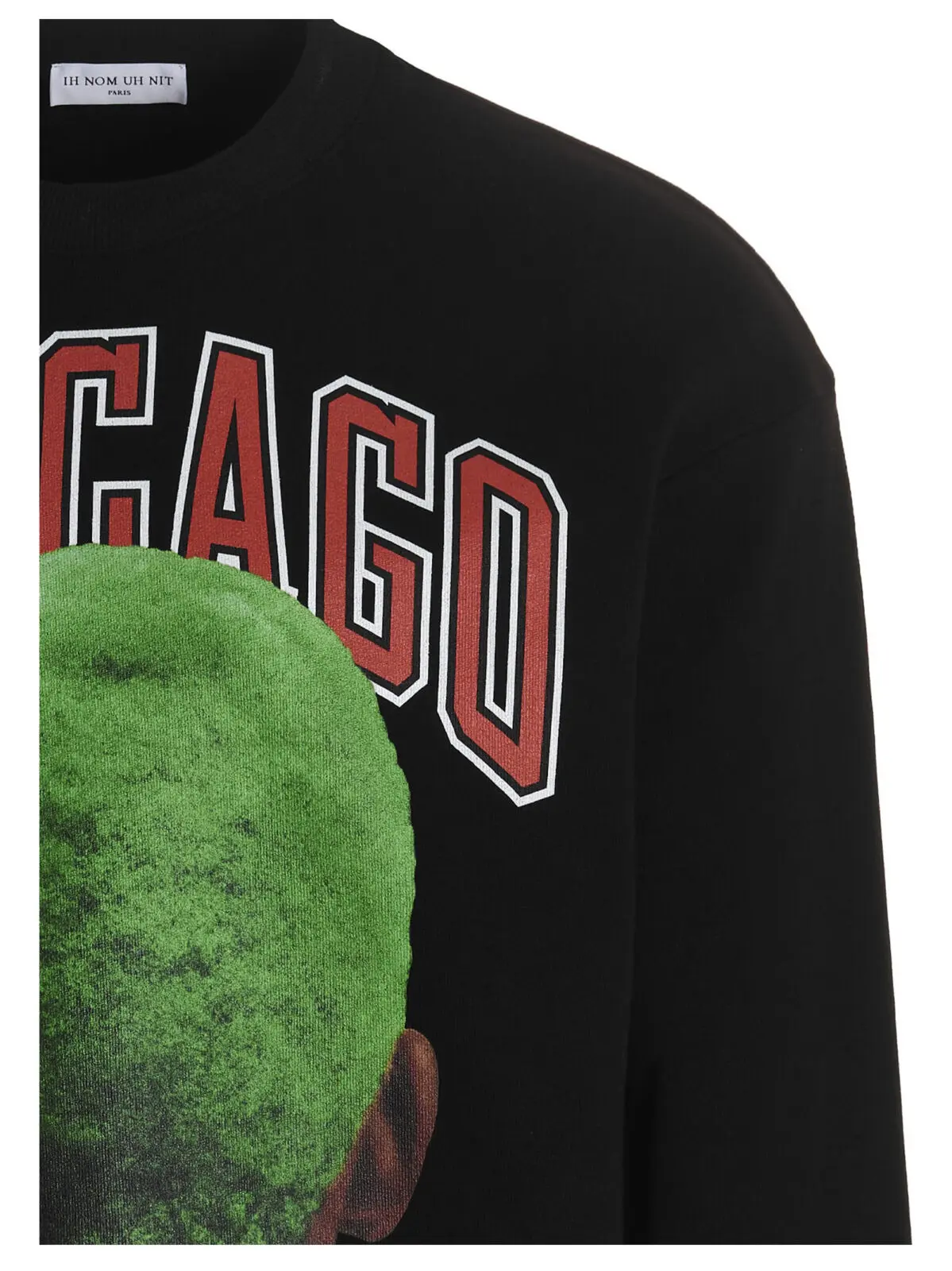 Світшот Ih Nom Uh Nit Chicago Player Green Чорний 3 'Chicago Player Green' sweatshirt Man IH NOM UH NIT Black