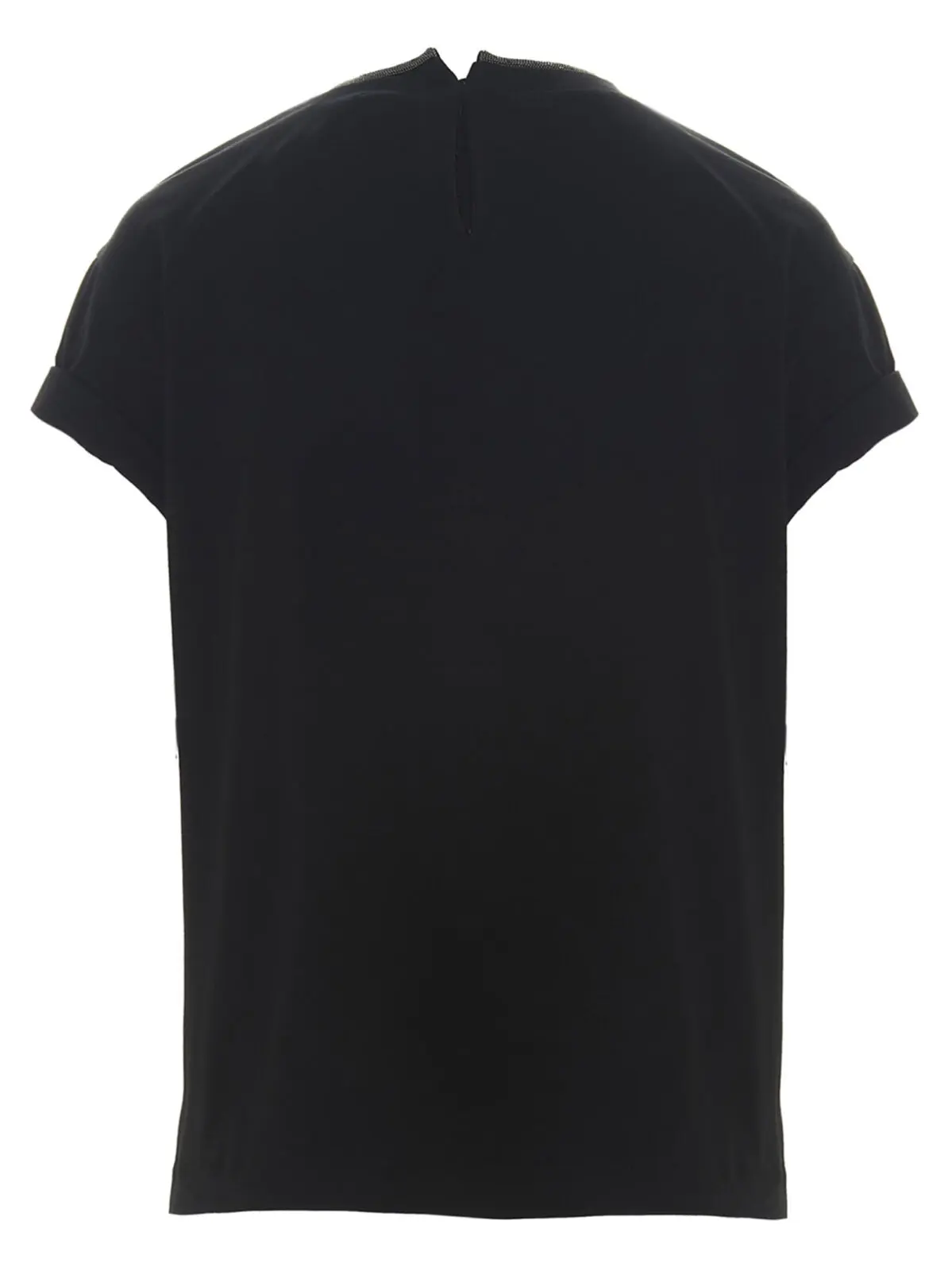 Футболка Brunello Cucinelli Monile crew-neck Чорна 2 Monile crew-neck T-shirt M0T18BD200C101 BRUNELLO CUCINELLI Black