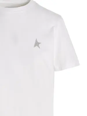 T-shirt 'Small Star' Woman GOLDEN GOOSE White