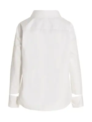 'Asymmetric'' shirt Woman MAISON JEJIA White