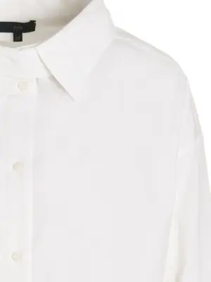 'Asymmetric'' shirt 100% cotton MAISON JEJIA White