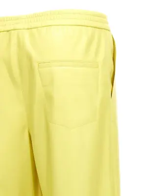 Lorca' pants 56% polyester 44% polyurethane NANUSHKA Yellow