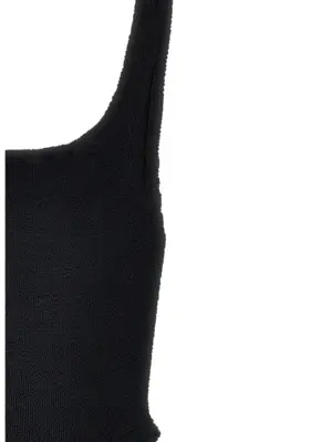 Costume intero 'Square Neck' Woman HUNZA G Black