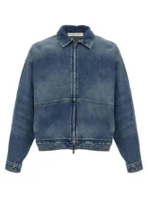 'Denim Trucker' jacket FEAR OF GOD ESSENTIAL Blue