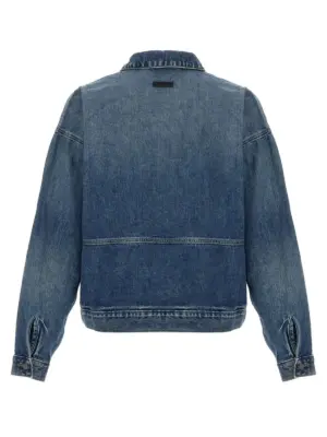 'Denim Trucker' jacket 202SP254270FCLASSICBLUE FEAR OF GOD ESSENTIAL Blue