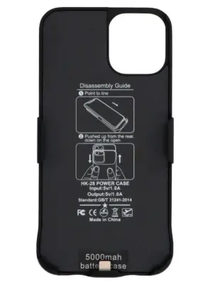'Cf Mascotte' I-Phone 11 pro battery case 20AICFCIP11P002NERO CHIARA FERRAGNI BRAND Black