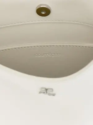 'Holy' handbag 100% calfskin leather (Bos Taurus) COURREGES White