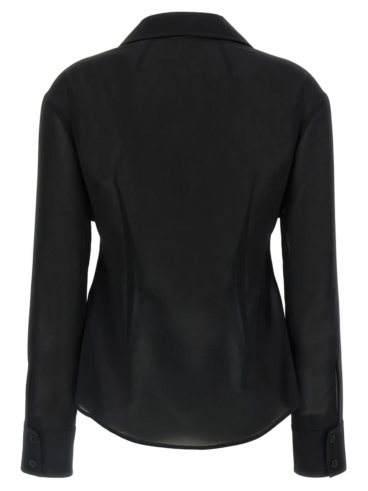 Сорочка Pocket Courreges Чорна 2 Pocket shirt 225CCH091CO01379999 COURREGES Black