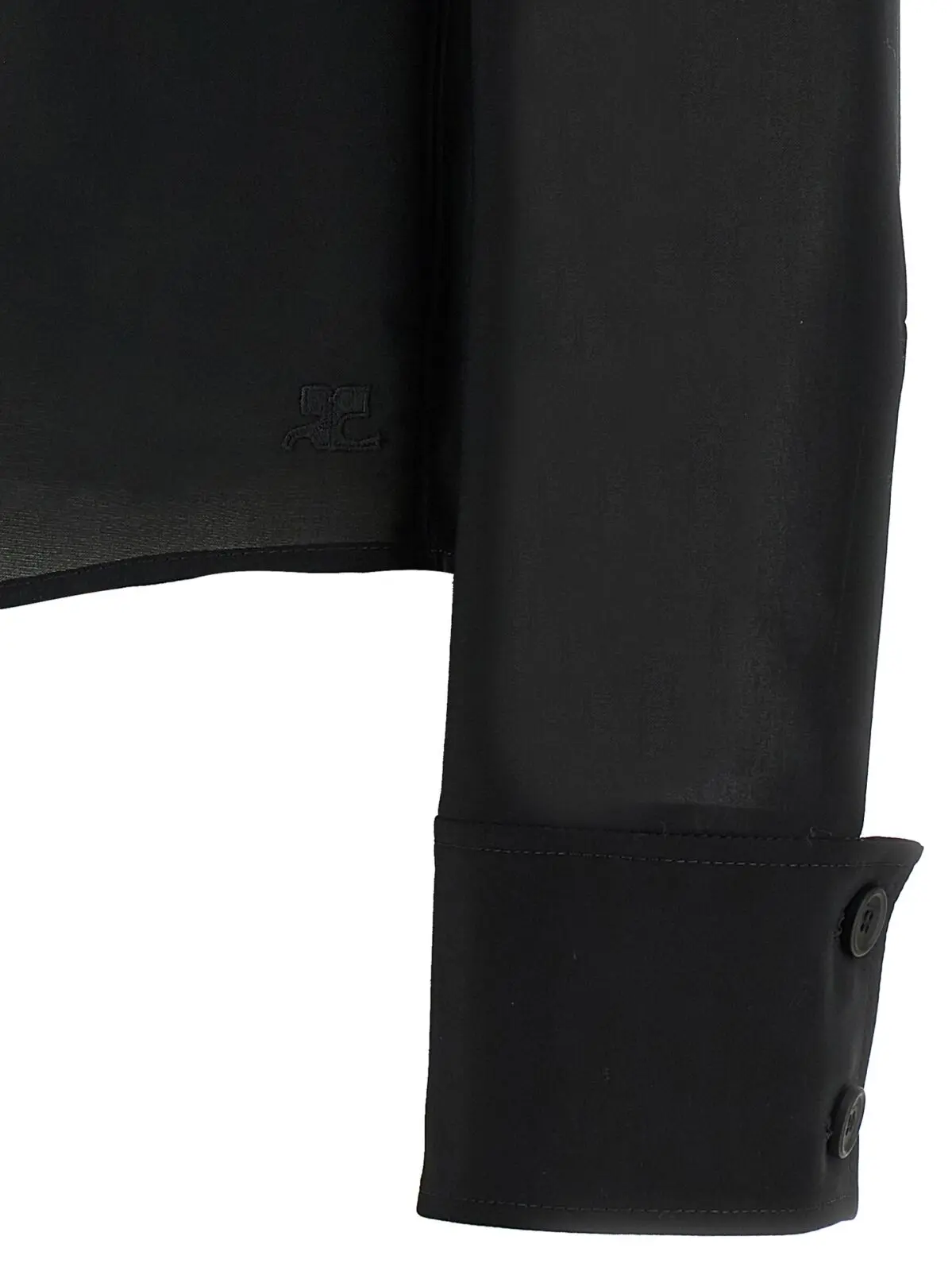 Сорочка Pocket Courreges Чорна 4 Pocket shirt 50% cotton