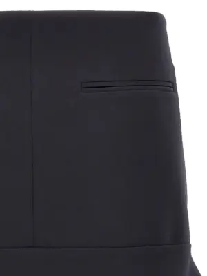 'Reversed Belt Mini' skirt Woman COURREGES Blue